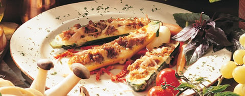 Courgettes Farcies à la Saucisse Italienne