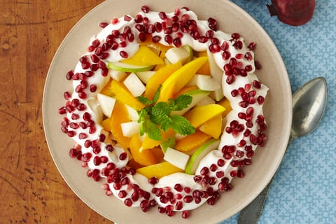 Couronne de Fruits Festive