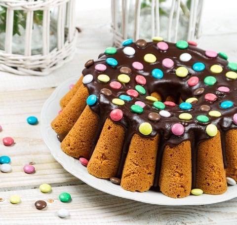 Couronne de Pâques au Chocolat