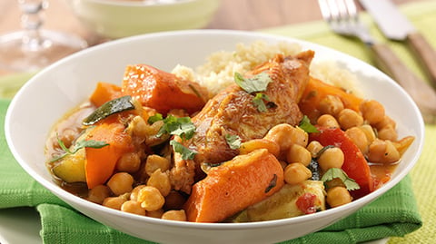 COUSCOUS POULET AUX LÉGUMES