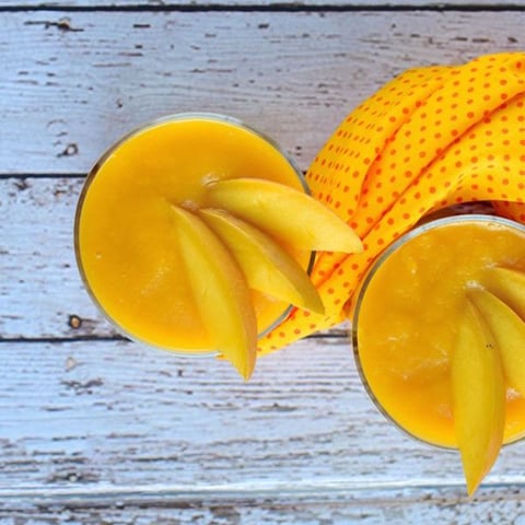 Crème à la Mangue au Miel