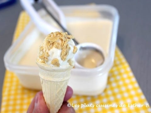 Crème Glacée à L’érable en Trois Ingrédients