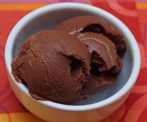 Crème Glacée au Chocolat (SANS ALLERGÈNES)