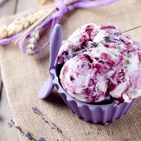Crème Glacée aux Fruits Rouges Express