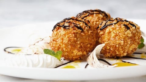 CRÈME GLACÉE FRITE
