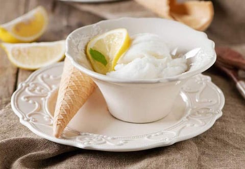 Crème Glacée sans Sorbetière