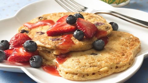 Crêpes aux Bleuets et au Son Fibre 1*