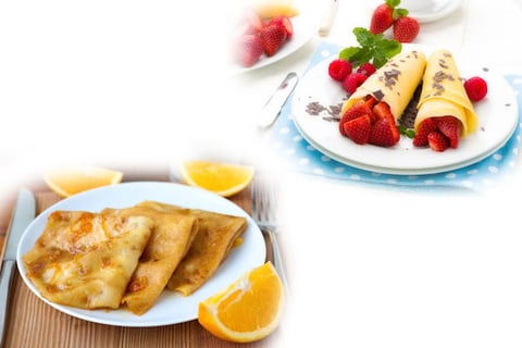 Crêpes Minces Sans Gluten