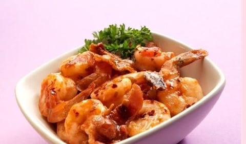 Crevettes Épicées avec Bacon