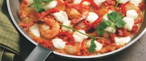 Crevettes Façon Mozzarina