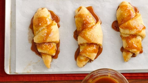 Croissants à la Citrouille et au Caramel Salé