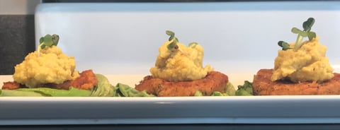 Croquettes au Thon Thai et Hummus