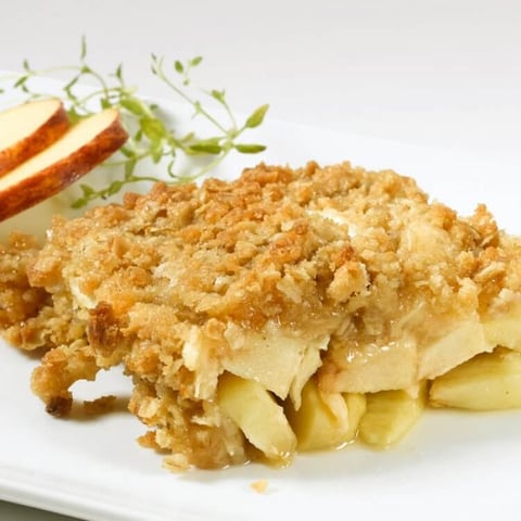 Croustade aux Pommes et au Brie D’ici