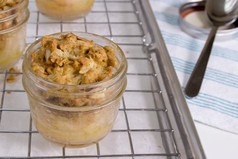 Croustades aux Pommes et Amandes