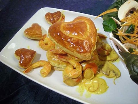 Croustades de St Valentin