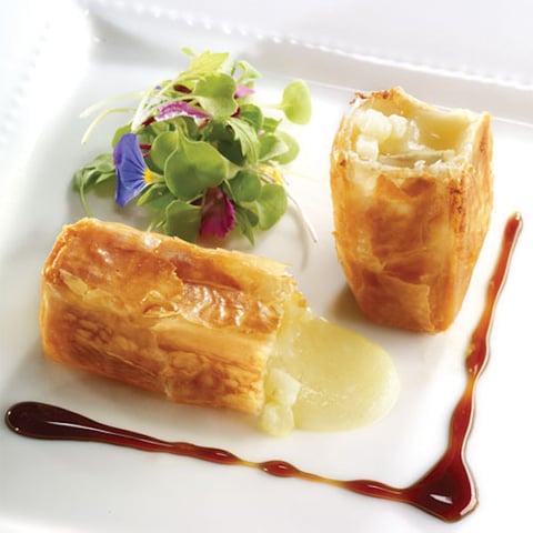 Croustillant de Brie de Portneuf aux Pommes