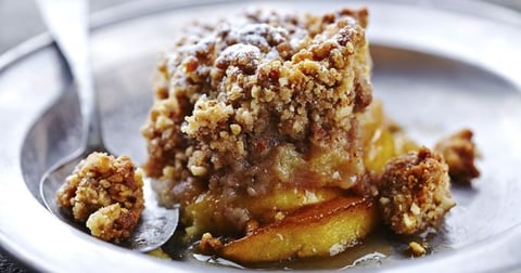 Crumble aux Pommes et Crème de Marron Fait Maison