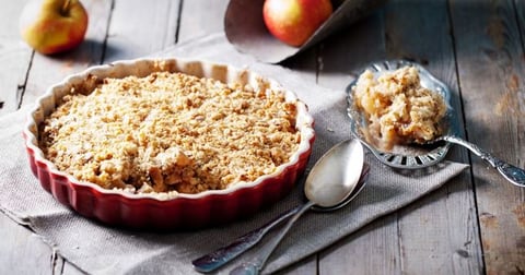 Crumble aux Pommes Simplissime et Rapide