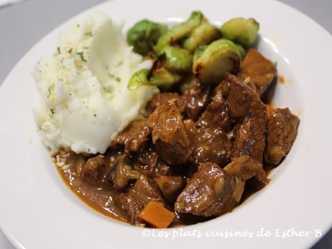 Cubes de Boeuf au Sirop D'érable