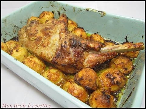 Cuisse de Dinde au Four