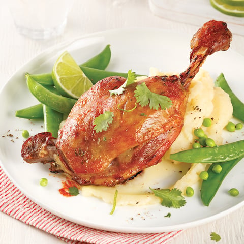 Cuisses de Canard Confites à la Sriracha