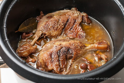 Cuisses de Canard Confites au Multicuiseur