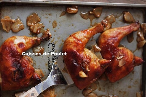CUISSES DE POULET DIJON & ÉRABLE