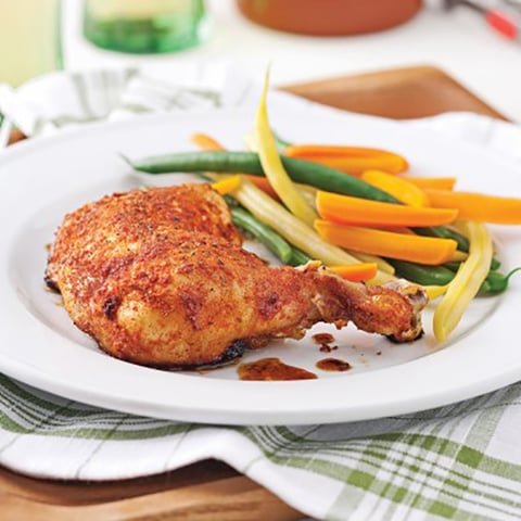 Cuisses de Poulet en Croûte d'épices et Citron