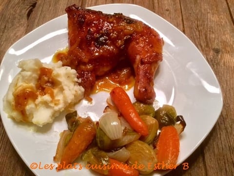 Cuisses de Poulet Moutarde et Miel