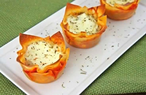 Lasagnes Cupcakes