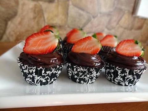 Cupcakes au Chocolat Décadents