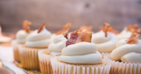 Cupcakes au Poireau, Bacon et Fromage