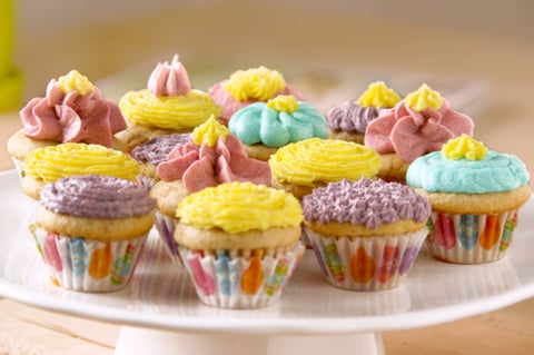 CUPCAKES DE PÂQUES SANS GLUTEN