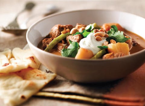 Curry au Bœuf et aux Pommes de Terre à la Mijoteuse