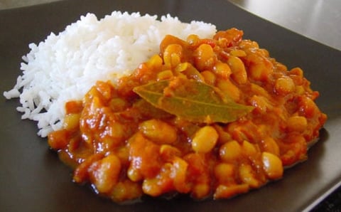 Curry de Haricots Blancs Façon Rougail