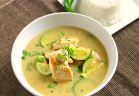 Curry Vert Thaïlandais au Poulet