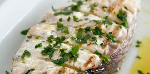 Darne de Poisson au Barbecue
