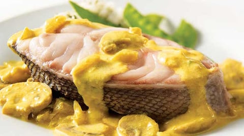 Darnes de Doré de Mer au Cari