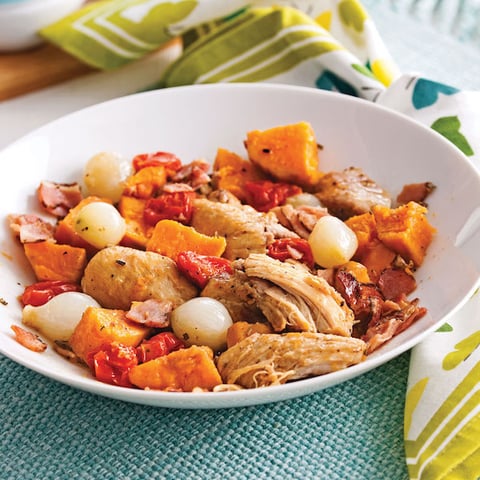 Délice de Hauts de Cuisses et Patates Douces