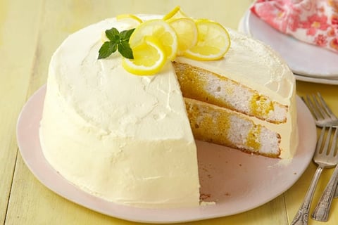 Délicieux Gâteau Fourré au Citron