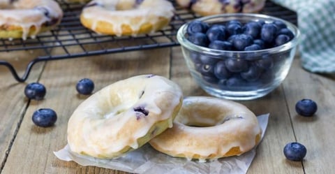 Des Beignes aux Bleuets