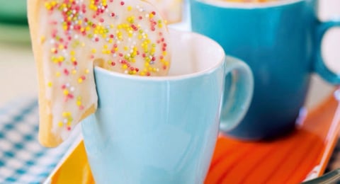 Des Biscuits en Forme de Coeur pour la Fête des Mères