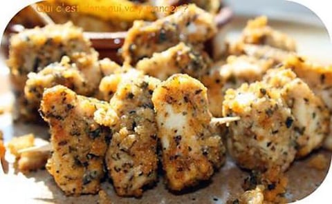 Dés de Poulet Panés sans Gluten et sans Lactose