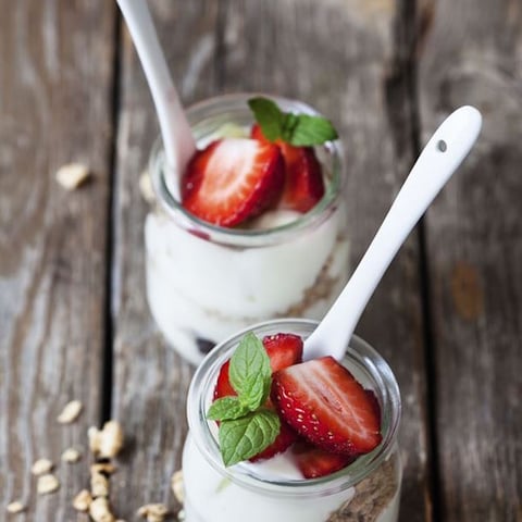 Dessert à la Fraise et au Spéculoos