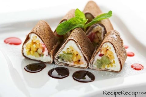 Dessert Sushi