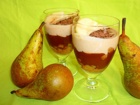 Diplomate Poires-Marron