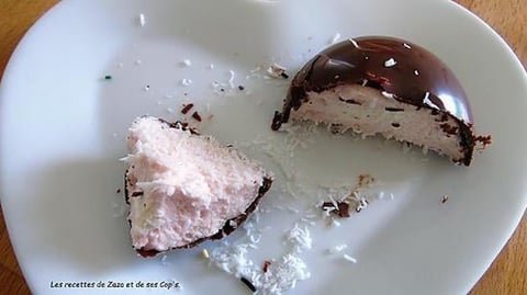 Dômes au Chocolat au Lait et Guimauve