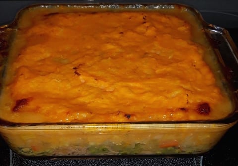 Drôle de Pâté Chinois au Poulet