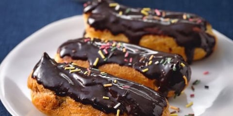 Éclairs au Chocolat Noir Maison