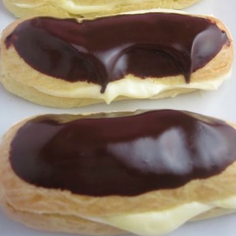 ÉCLAIRS AU CHOCOLAT SANS GLUTEN
